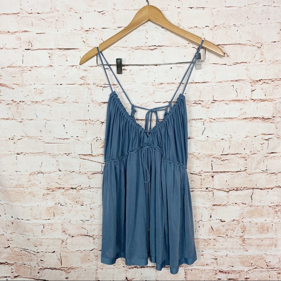 Free People Sundrop Gray Tank Top - Picture 3 of 7